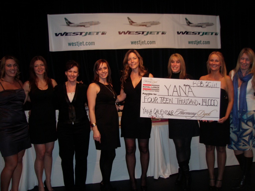 Y.A.N.A. Calendar Girls Donate $14,000 to the Charity